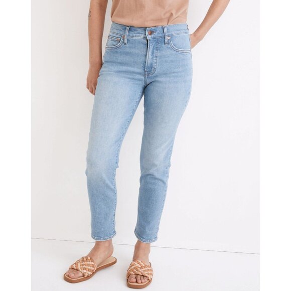 Madewell The Mid-Rise Perfect Vintage Jean in Alderton Wash Women's Size 23 NWT - Picture 6 of 16